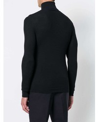 Neil Barrett Stripe Detail Turtleneck Sweater