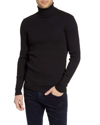 BOSS Tenore Cotton Turtleneck Sweater
