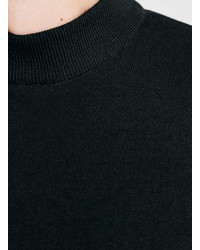 Topman Black Turtle Neck Sweater
