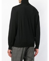 Z Zegna Turtle Neck Fitted Sweater