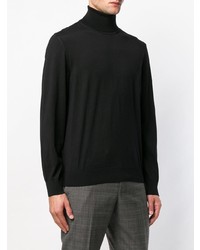 Z Zegna Turtle Neck Fitted Sweater