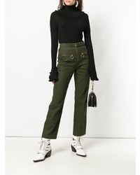 Chloé Turtle Neck Ruffle Sweater