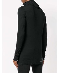 Unravel Project Turtleneck Long Sleeve Top