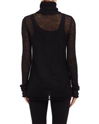 Helmut Lang Turtleneck Sweater Black