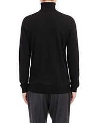 Lemaire Turtleneck Sweater Black