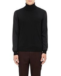 Lanvin Turtleneck Sweater Black