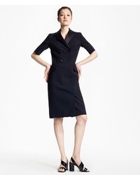 Brooks Brothers Double Breasted Tuxedo Dress
