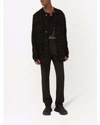 Dolce & Gabbana Tweed Button Down Jacket