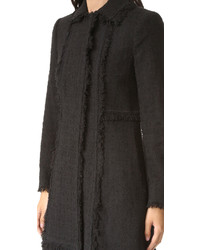 Rebecca Taylor Boucle Tweed Coat