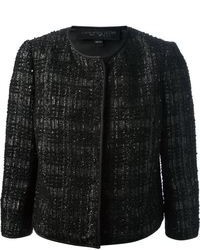 Giambattista Valli Boxy Tweed Jacket