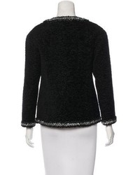 Chanel Metallic Tweed Jacquard Jacket