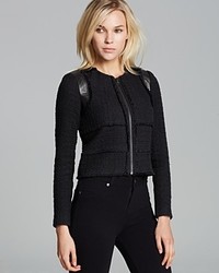 Rebecca Taylor Jacket Patched Tweed