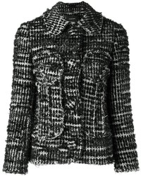 Simone Rocha Buttoned Tweed Jacket