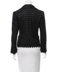 Chanel Tweed Metallic Accented Jacket