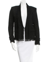 Isabel Marant Tweed Open Front Blazer