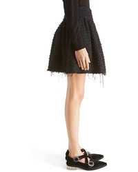 Simone Rocha Gathered Tweed Miniskirt