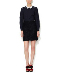 Marni Tweed Reverse Seamed Skirt