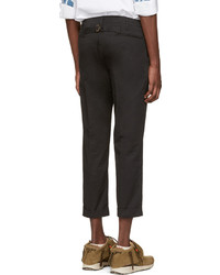 VISVIM Black High Water Chinos