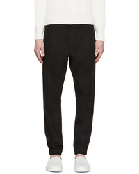 Tiger of Sweden Black Twill Rosedale Trousers