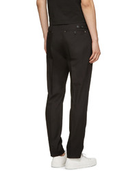 Dolce & Gabbana Black Twill Trousers