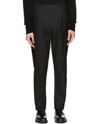 Lemaire Black Twill Trousers