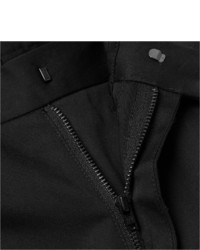 Acne Studios Max Satin Slim Fit Cotton Blend Twill Trousers