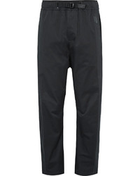Nike Lab Essentials Dwr Coated Stretch Cotton Blend Twill Trousers