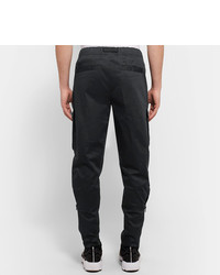Nike Lab Essentials Slim Fit Tapered Stretch Cotton Twill Cargo Trousers