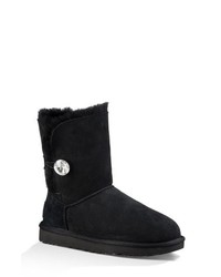 UGG Bailey Button Bling Genuine Shearling Boot