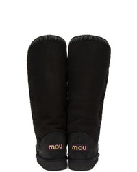 Mou Black 40 Tall Boots