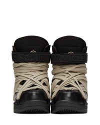 Rick Owens Black Moncler Edition Amber Boots