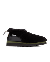 Aries Black Suicoke Edition Ron Loafers