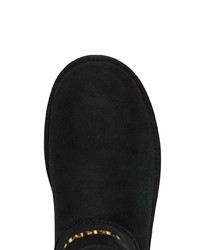 Mastermind Japan Black X Ugg Shearling Lined Suede Ankle Boots