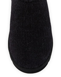 UGG Capra Tall Knit Boot Black