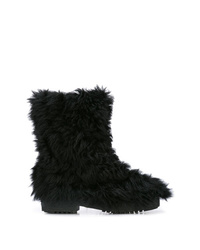Saint Laurent Winter Fur Boots