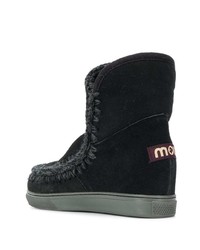 Mou Woven Detail Boots