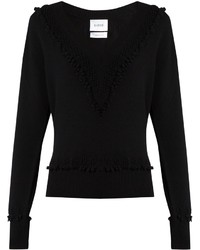 Barrie Timeless V Neck Cashmere Sweater