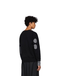 Random Identities Black Morse Code Sweater