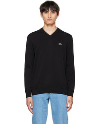 Lacoste Black Patch Sweater