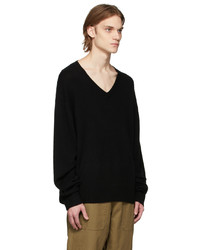 Maryam Nassir Zadeh Black V Neck Sweater