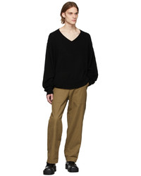 Maryam Nassir Zadeh Black V Neck Sweater