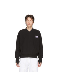 Boramy Viguier Black V Neck Sweater