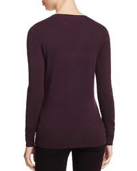 C By Bloomingdales Cashmere V Neck Sweater 100%