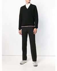 Maison Margiela Contrast Hem Fitted Sweater