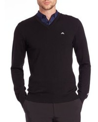 J. Lindeberg Golf Lymann V Neck Sweater