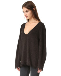 Free People Irresistible V Neck Sweater