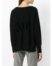 Max & Moi Loose Fit V Neck Sweater