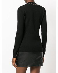 Givenchy Pearl V Neck Sweater