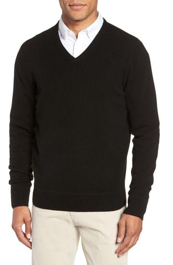 The Men's Store At Bloomingdale's V-neck Cashmere Sweater, 43% OFF