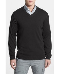 Nordstrom V Neck Cotton Sweater
